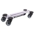 WAGNER Transportroller Transporthilfe I Industriestahl beschichtet 35-50 x 16,5 x 9 cm, Tragkraft 250 kg I Möbelroller mit ausziehbarer Ladefläche ! Umzugsroller mit Flexibler Anpassung, Rollbrett