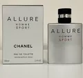Chanel Allure Homme Sport Eau de Toilette 100ml Herrenduft EDT Spray Neu OVP