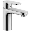 hansgrohe Waschtischarmatur Vernis Blend 100 Einhebel mit Metall Zugstangen-Ablaufgarnitur Ausladung 108 mm - Chrom