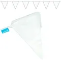 Goodymax® Wimpelkette 10 m Weiß - viele weitere Farben & Farbkombinationen zur Auswahl