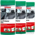 75x SONAX INNENREINIGUNGSTÜCHER PFLEGETUCH FEUCHTTÜCHER BOX
