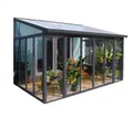 Palram - Canopia Aluminium Kaltwintergarten Sanremo Anthrazit 277x435x310 cm