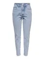 ONLY Female Mom Jeans ONLEMILY Hohe Taille Gerade geschnitten Jeans