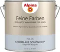 Alpina Feine Farben Wandfarbe No. 16 Steinblaue Schönheit - elegantes blaugrau 2,5 L