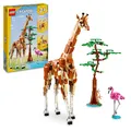 LEGO Creator 3in1 Tiersafari, Kreativ-Set mit Tierfiguren, 3 Baumöglichkeiten: S