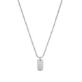 JOOP! Kette mit Anhänger für Herren, Edelstahl, 50+5 cm, Silbere, Geschenkidee, kommt in Schmuck Geschenk Box, 2100981