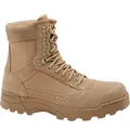Brandit 9 Eyelet Tactical Stiefel Größe 45 Farbe Kamel - Beige - 45