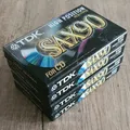 MC ► 4 x TDK SA-X 90 | 90 min | IEC II Type II - for CD | SAX 90 ◄ NEU & OVP