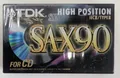 TDK SA-X 90 High Position IECII/ Type II Kassette Tape | Neu