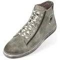 Maddox Herren Leder Trachtenschuhe "Marinus", Stein Grau Sneaker grau 41 EU