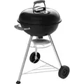 Weber Holzkohlegrill Compact Kettle 47 cm Schwarz