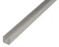 Alberts 474829 U-Profil | Aluminium, silberfarbig eloxiert | 2000 x 12 x 10 mm