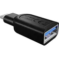 ICY BOX USB 3.2 Gen 1 Adapter, USB-C Stecker > USB-A Buchse, schwarz