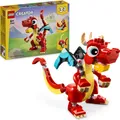 LEGO® Roter Drache (31145), LEGO Creator 3in1 Konstruktionsspielsteine, (149 St), Made in Europe