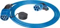 MENNEKES Ladekabel Typ 2 Mode 3 32A 3-phasig 7,5m blau E-Auto Wallbox 22kW