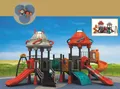 Spielturm mit Rutsche Kletterwand Spielplatz Spiel Kletter Plätze Spielplätze