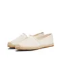 Espadrille "FRINGE CANVAS CLOSED ESPADRILLE", Halbschuh, Schlupfschuh, Sommerschuh mit ausgefransten Rand, Gr. 39, beige