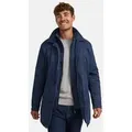 Indicode Kurzmantel Herren INOklaho Mantel Winter Herrenmantel blau S (46)