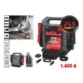 KS Tools 12 V + 24 V Batterie-Booster mobiles Starthilfegerät 1400 A