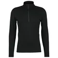 Icebreaker - 200 Oasis L/S Half Zip - Merinounterwäsche Gr L schwarz