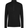 Icebreaker Herren 200 Oasis Half Zip Longsleeve (Größe L, schwarz)