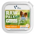 Raw Paleo Pate Mini Feuchtfutter Für Erwachsene Hunde Mit Truthahn Schale 150g