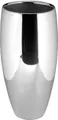 Fink Dekovase AFRICA (1 St), Tischvase aus Metall, vernickelt