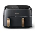 Philips NA352 Heißluftfritteuse 2750 Watt 2 Zonen 9L 8 Garprogramme