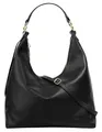 Samantha Look Shopper Echt Leder Damen 021928 Made in Italy, Smartphonefach, elegantes Design