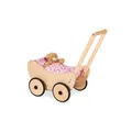Puppenwagen 'Trixi', natur, 2-tlg.