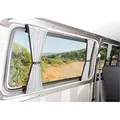 Soplair Blickdichte Verdunkelungsvorhänge, 5-teiliges Zellen-Set, Heckklappe, H2L2, Volkswagen T5/T6 (2003-), Grau