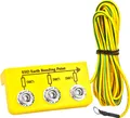 Minadax Erdungsbox - ESD-Schutz - Zentraler Erdungsanschluss - 3 x 10 mm Druckknopf-Buchse - 1 Megaohm Sicherheitswiderstand…