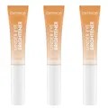 Catrice Under Eye Brightener Liquid, Augenpflege, Nr. 020, Nude, aufhellend, sofortiges Ergebnis, weichzeichnend, vegan, ohne Parfüm, ohne Alkohol, ohne Konservierungsstoffe, 3er Pack (3x10ml)