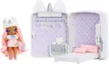 MGA ENTERTAINMENT Puppenmöbel 3in1 Backpack Bedroom Unicorn - Whitney Sparkles, Na! Na! Na! Surprise