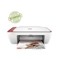 HP Deskjet 2723 3in1 Drucker Scanner Kopierer weiss/rot refurbed