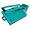 Semplix Transferpresse - Transferpresse 38x38 Clamshell Textildruck LCD Touch Heißpresse