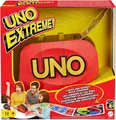Mattel Games UNO Extreme, UNO Kartenspiel für die Familie, mit Kartenwerfer, Rei