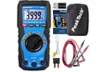 PeakTech Multimeter TRMS Digital DMM, Auto-Range, 4.000 Counts