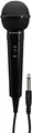 MONACOR 231700 DM-70/SW Dynamisches Mikrofon, Schwarz, 6,3 mm Klinke