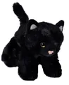 WILD REPUBLIC    Kuscheltier Wild Republic Katze schwarz 15 cm Stoffkatze Plüschtier