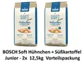 Bosch HPC Soft Junior Hühnchen & Süßkart. | 2x 12,5kg Vorteilspackung
