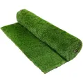 Ecd Germany Kunstrasen-rolle 100x100 Cm 1m¬≤ Grün, Rasenteppich Outdoor Wetterfest, 18mm, Grasmatte Meterware, Kunstgras Wasserdurchlässig & Uv-beständig, Kunstrasenteppich Für Balkon Terrasse & Garten