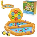 6941607352236 Plac zabaw dmuchany Pszczółki 127 x 119 x 61 cm Bestway 52639 Best