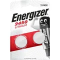 Energizer Knopfzelle CR2450, 620 mAh, Lithium, 2 Stück