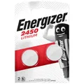 kQ Energizer Knopfzelle Lithium CR2450 3V Batterien 2er Blister