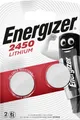 Energizer Knopfzelle CR 2450 Lithium, 3 V, 2er Pack  Knopfzelle