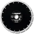 LXDIAMOND Diamant-Trennscheibe 250mm x 30,0mm - für Schneidetische, Brückensägen - Diamantscheibe zum Trennen von Stein, Beton, Ziegel, Mauerwerk - 250 mm Steinscheibe in Profi Qualität