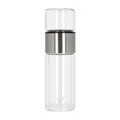 4055743023430 Paper & Tea - Nomad Bottle with Strainer - Clear Paper & T