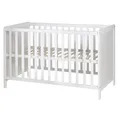 roba Beistellbett, (BxL): 66 cm x 121,5 cm, Holz, weiß - weiss