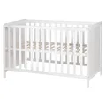 Baby- & Beistellbett 2in1 'Hamburg' ca. ca. 60x120 cm, weiß, verstellbar, inkl. 5 Schlupfsprossen